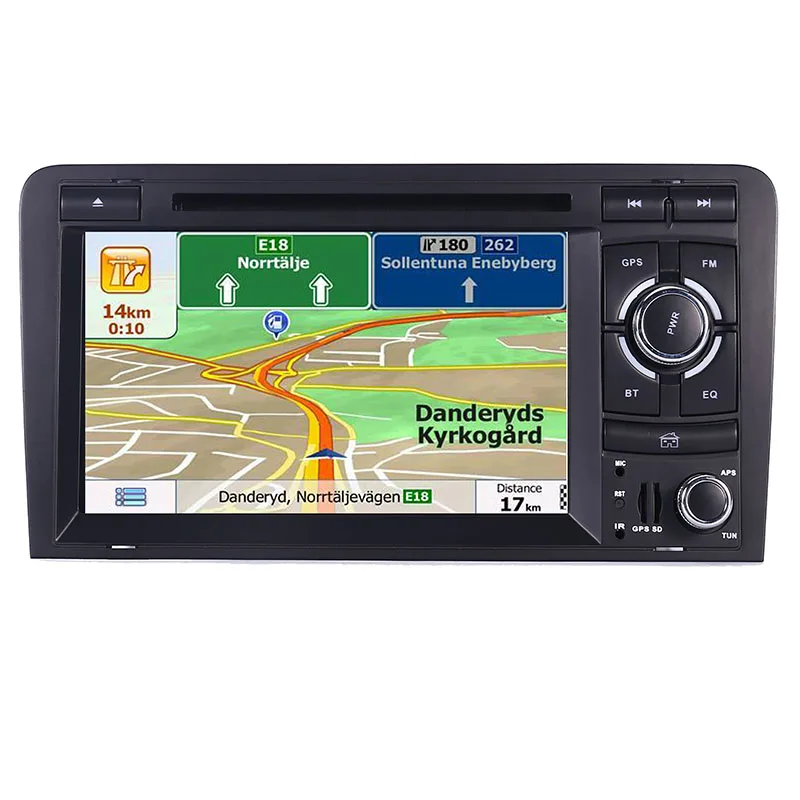 Автомобильный DVD GPS для Audi A3 S3 2002 2011 радио Bluetooth 1080P 3G USB хост управление рулевым