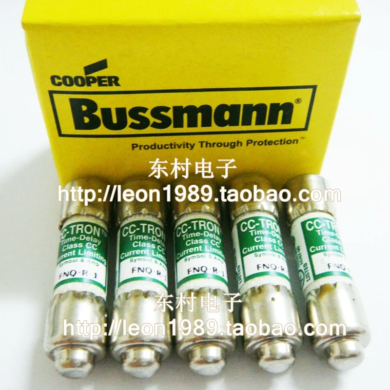 Американские медные предохранители Bussmann керамический предохранитель CC-TRON 600 в 1A |