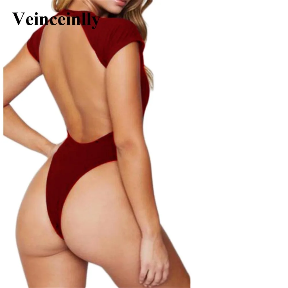 Сексуальный цельный купальник с высоким вырезом женская одежда для плавания