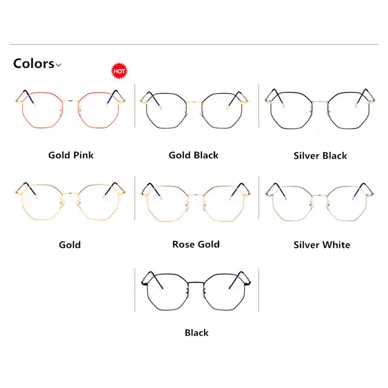 NULL брайль Lesebrille литературный полигональный очки с металлической оправой Ретро