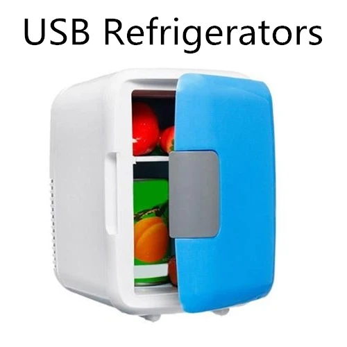 Usb Refrigerators Portable Air Conditioner Fan Conditioning Fan Evaporative Air Circulator Cooler Air Conditioner Cooling Fan Humidifier Noiseless - Цвет: Usb Refrigerators