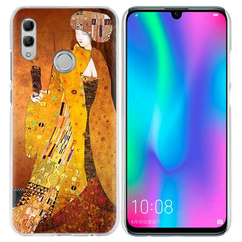 03 «Поцелуй» Густава Климта, чехол для huawei Honor 8X Y9 9 10 Lite Play 7C 8C 8 S 8A фотоаппаратов моментальной печати 7 S 7A Pro V20 20i Y6 Y7 Y5 жесткий чехол для телефона pc Лидер продаж - Цвет: 03