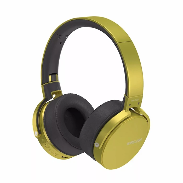 Год Bluetooth наушники спортивные 3,5 мм бас стерео Поддержка TF FM для компьютера Xiaomi с микрофоном лучшие беспроводные наушники - Цвет: Green