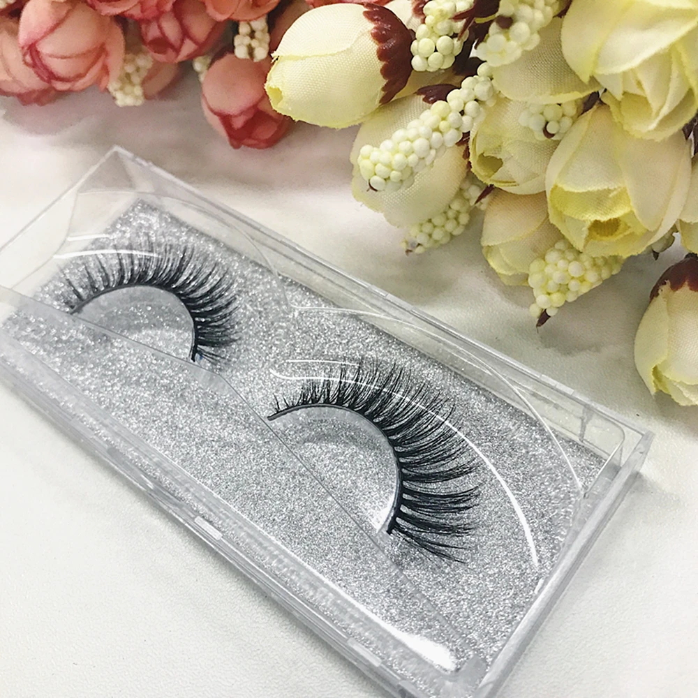 10 пар норковых полосок BigEyes Secret 3D норковые ресницы для наращивания накладные