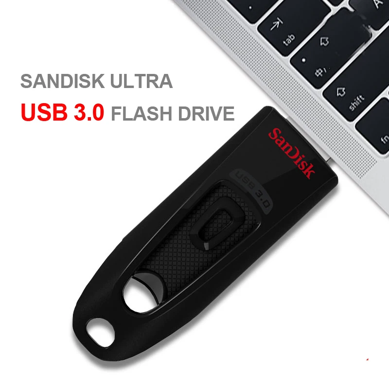 Sandisk CZ48 ULTRA USB 3.0 Flash Drive 64GB Pen 16GB 32GB 128GB 256GB USB3.0 Memory Stick Pendrive Read Speed up to 130M/s | Компьютеры и
