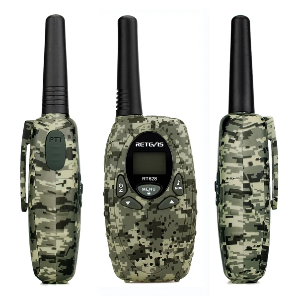 4 шт. мини-рация для детей 4 цвета Retevis RT628 0,5 Вт UHF PMR446 ЖК-дисплей портативные любительские двухсторонние игрушечные рации