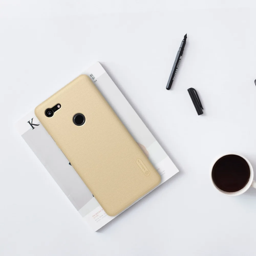 Чехол для Google pixel 3 XL Жесткий 6 дюйма NILLKIN чехол funda coque capa на матовой защитной сумке