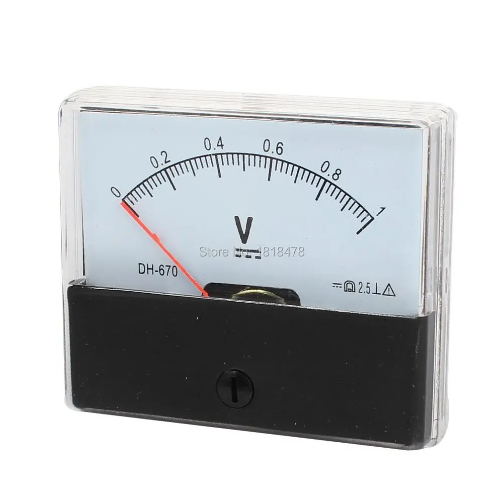 Стандартный Аналоговый вольтметр 0 1 в|analog voltmeter|voltmeter panelpanel meter |