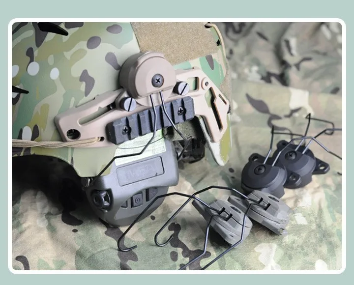 EX гарнитура запчасть для наушников и шлем адаптер Набор GEN1 для Comtac I/II наушники гарнитура Черный DE FG