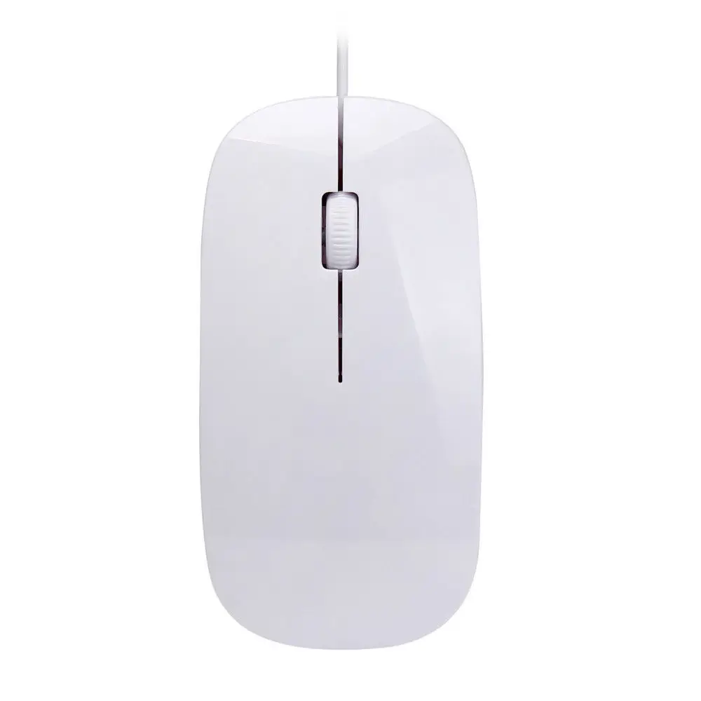 Мини USB Проводная мышь 1200 DPI 2 0 офисная оптическая 3D роликовая для компьютера ПК