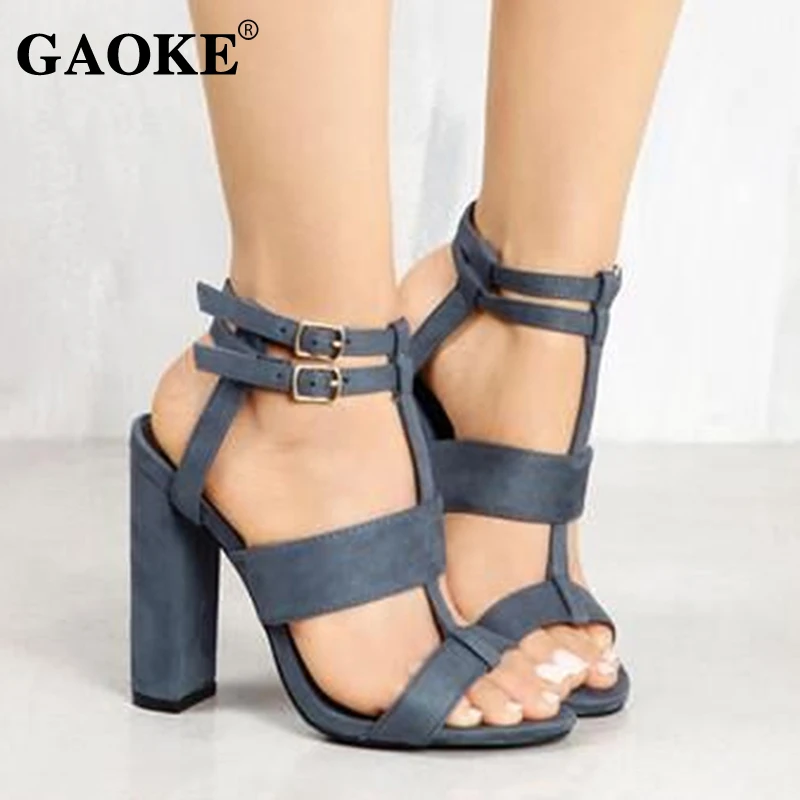 2018 новые сексуальные замшевые сандалии для женщин на тонком высоком каблуке 9 см