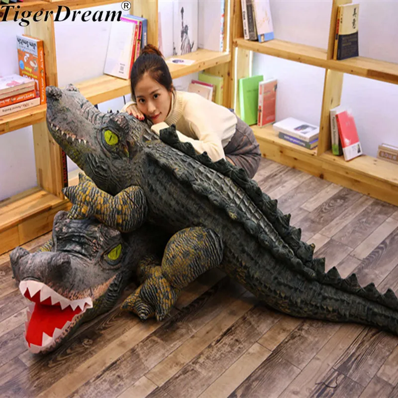 

Simulation Crocodile Plush Toy PP Cotton Stuffed Doll Super Soft Sleeping Long Pillows High Quailty Cushions 2 Style