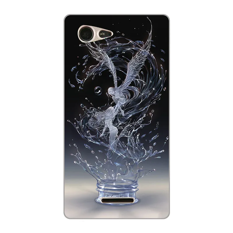 A01 Мягкий чехол s для sony xperia E3 D2203 D2206 D2212 модная окрашенная Мягкая силиконовая задняя накладка из ТПУ чехол для sony xperia E3 E 3 чехол для телефона - Цвет: A01