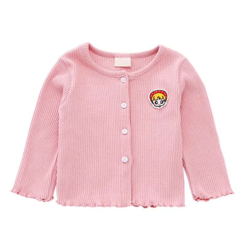 Весенние свитера для девочек Повседневный свитер с длинными рукавами милая