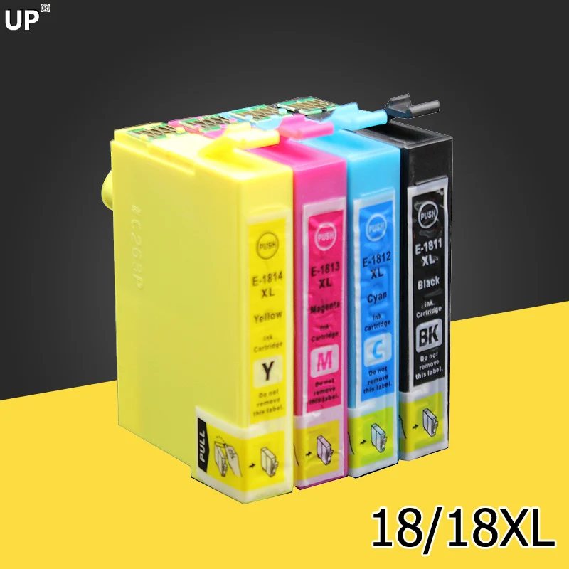 4 X t1811 1801 чернильный картридж совместим с Epson XP30 XP102 XP202 XP205 XP305 XP405 XP225 XP322 XP325 XP422 XP425