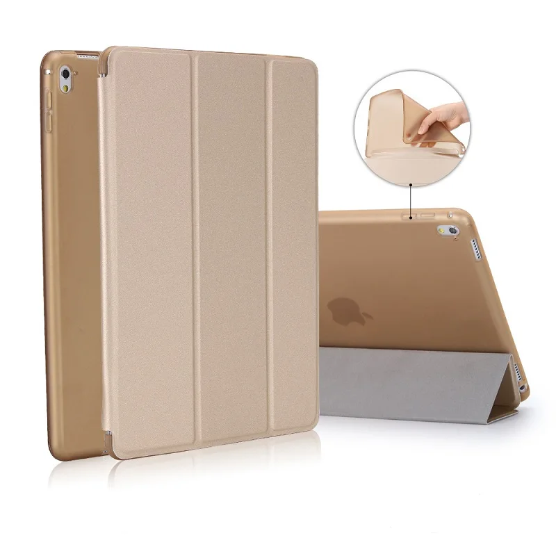 Флип чехол для iPad Pro 12 9 2018 Чехол Мягкий ТПУ складной Фолио Назад Магнитная Smart Case