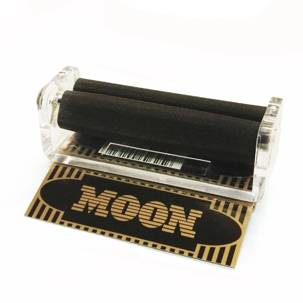 MOON GOLD 70 мм акриловая ручная машинка для скручивания сигарет инжектор табака