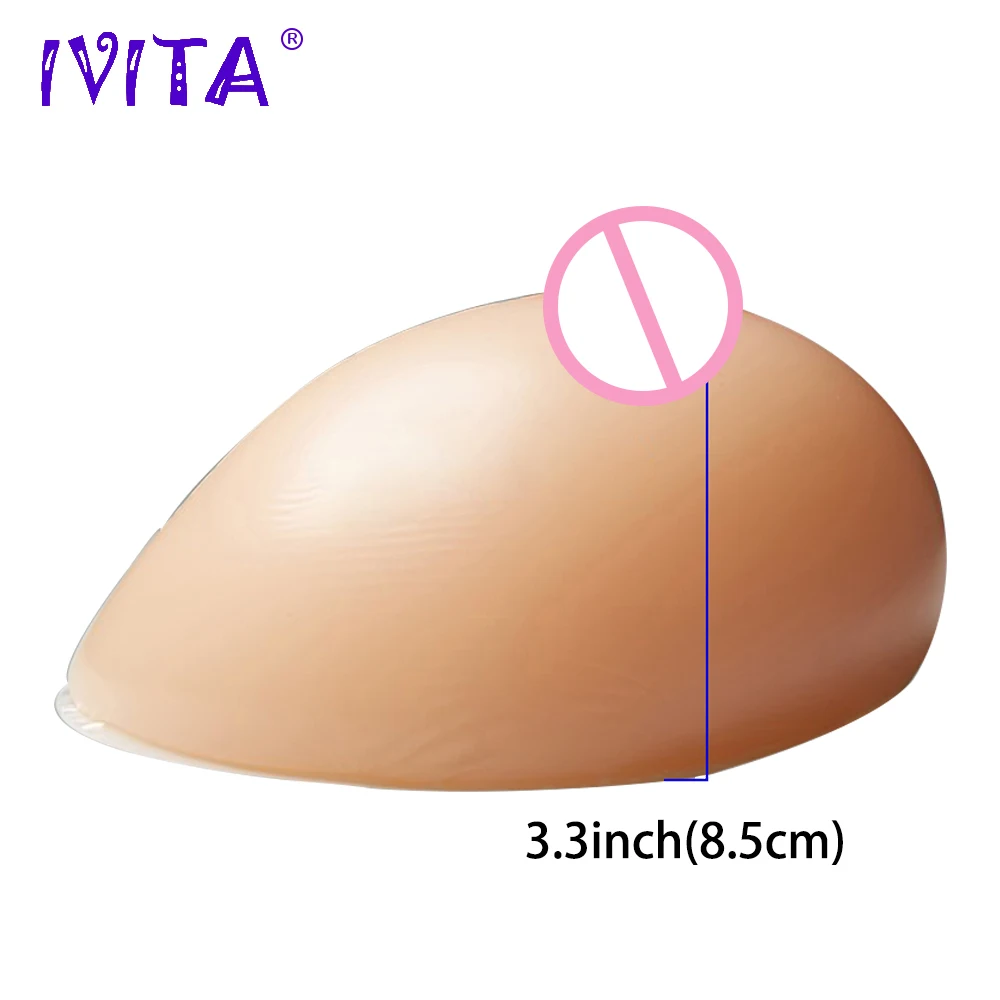 IVITA 2400 г КАПЛЕВИДНАЯ Силиконовая грудь формы и поддельные для трансвеститов
