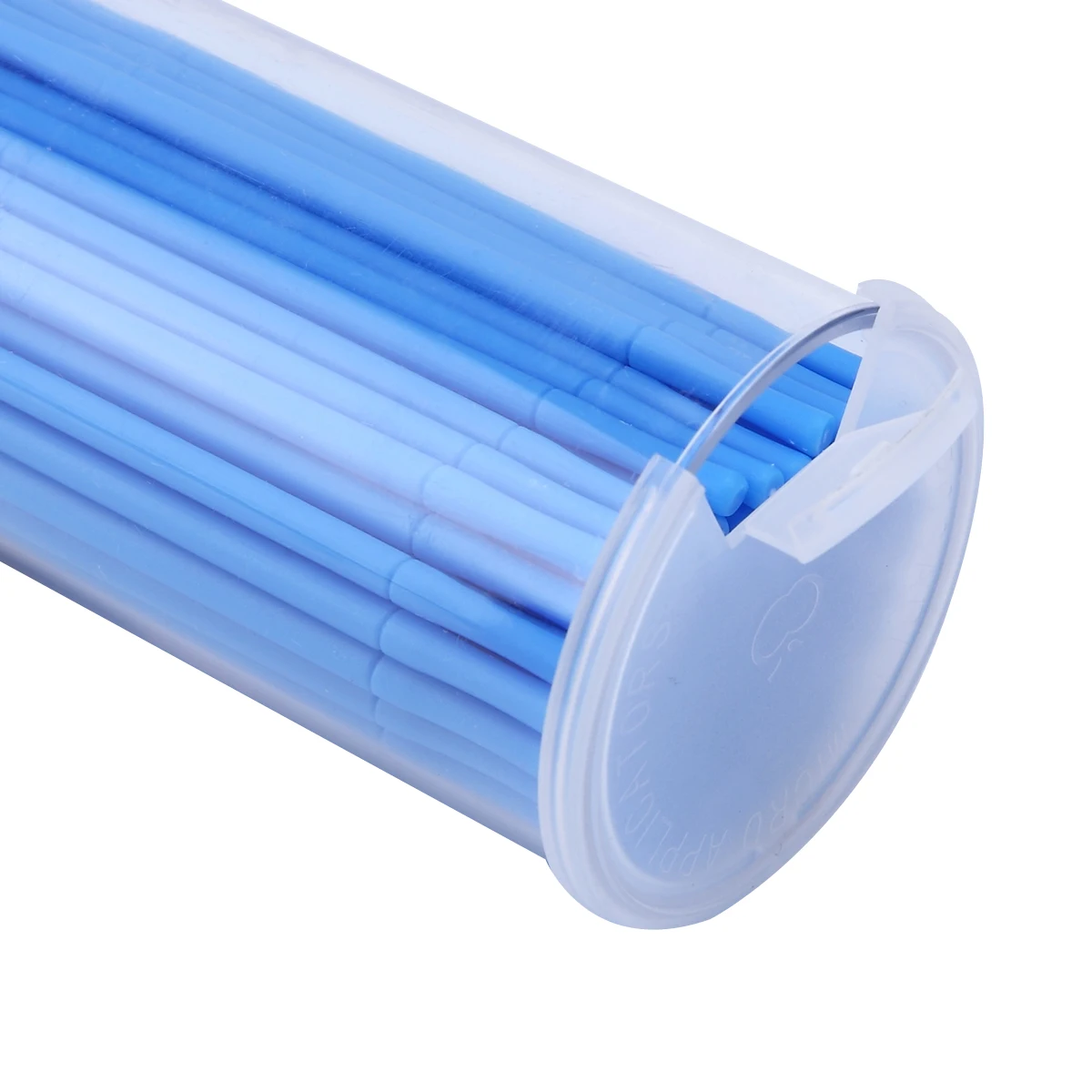 100 шт./компл. Пластик Одноразовые ресниц очистки Стик удаления тушь Микро Кисти