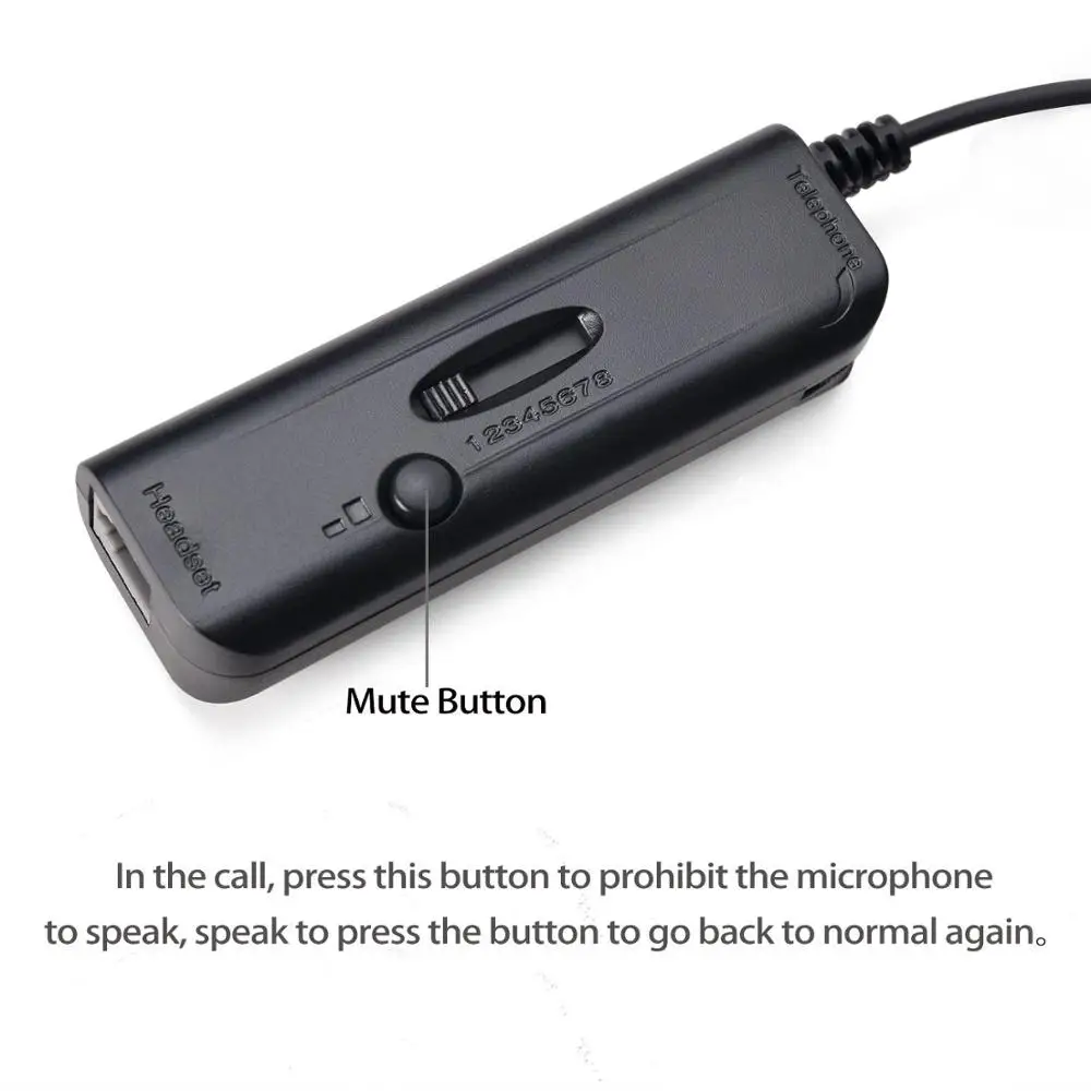 VoiceJoy нервущаяся офисная гарнитура RJ9 телефонная для колл центра всех офисных