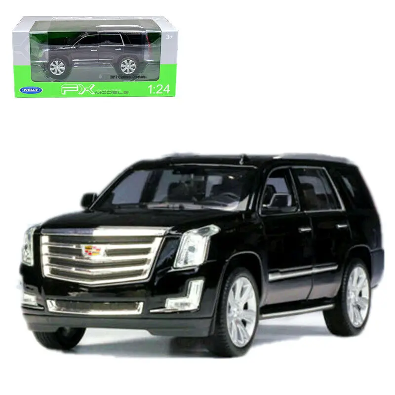 Модель спортивного внедорожника Welly 1:27 2017 Cadillac ESCALADE новинка в коробке|Наземный