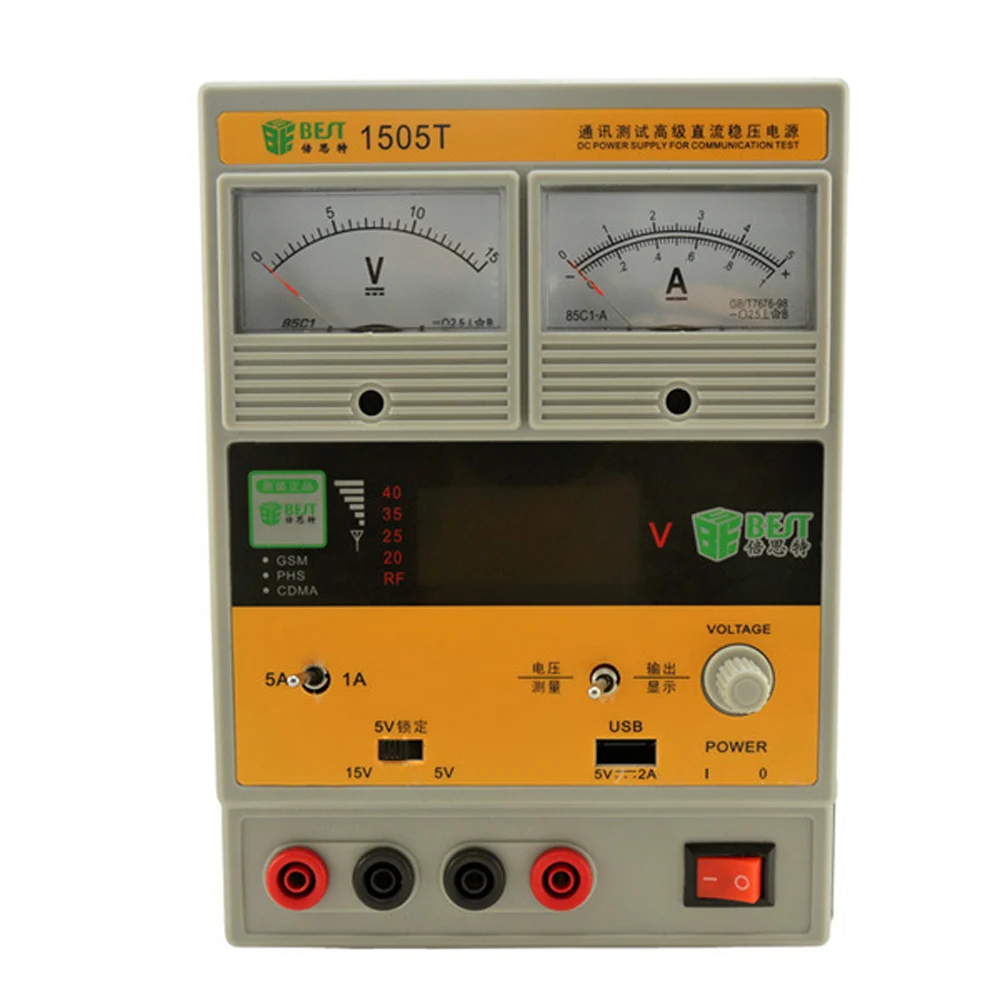 Лучший товар Регулируемый источник питания постоянного тока 1505T ремонт
