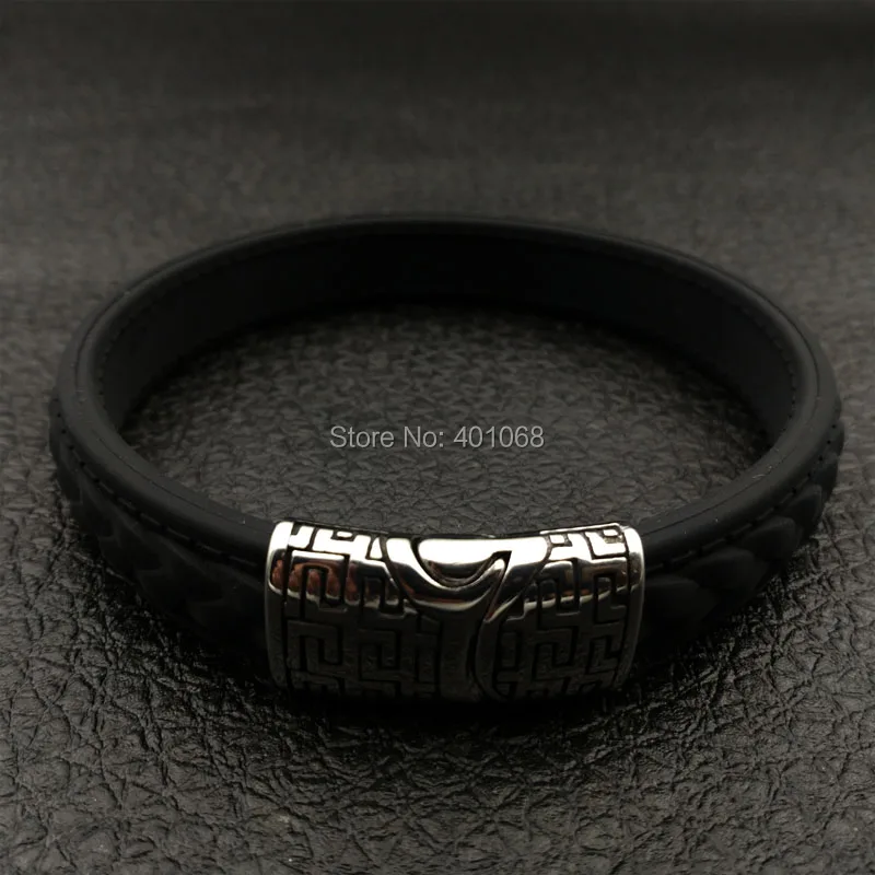 Оптовая торговля спортивными стильными комфортными модными браслетами из силикона с нержавеющей стали энергетическими, бесплатная доставка 20 штук/лот.