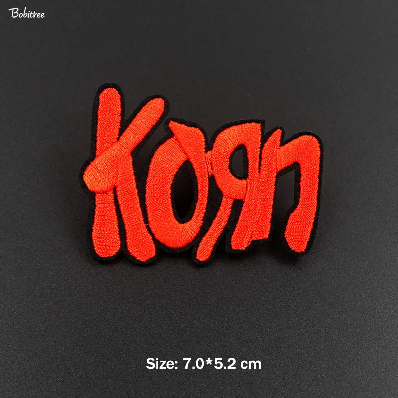 Красные буквы значки нашивки для одежды наклейки с вышивкой утюгом куртки
