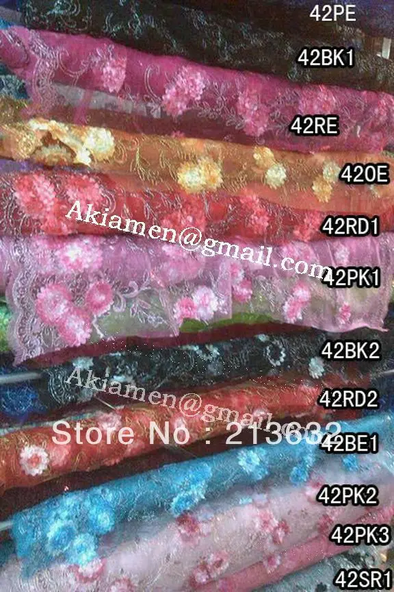 

french lace organza fabric, plus laces holland,100% quality polyester embroid fabric switzerland textile luggage flowers fabric