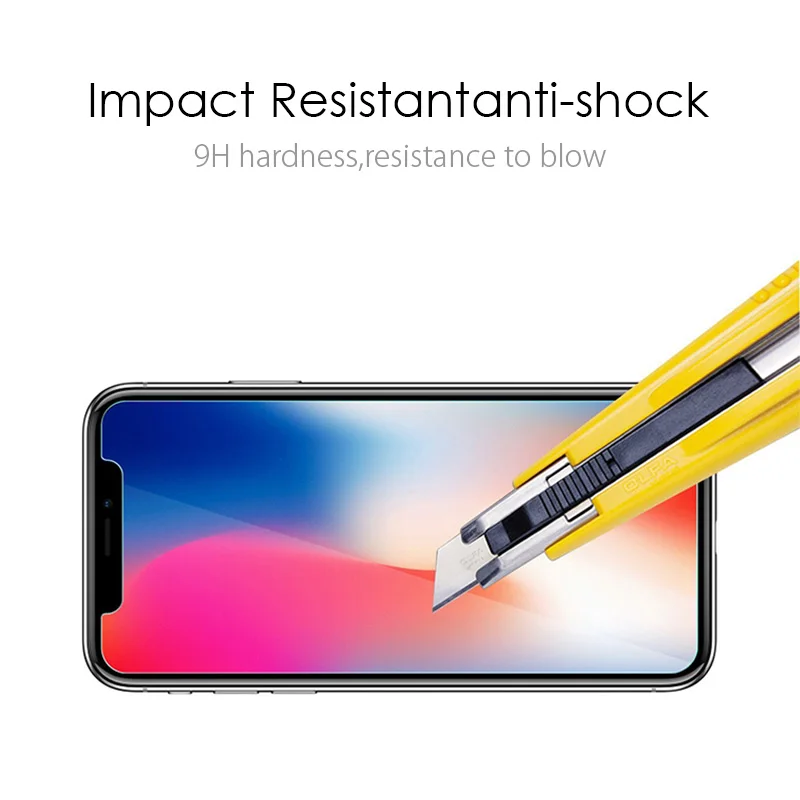 Nenuka 0 3 мм 9H Премиум Закаленное стекло для Apple iPhone Xs 10 защита экрана Защитная пленка