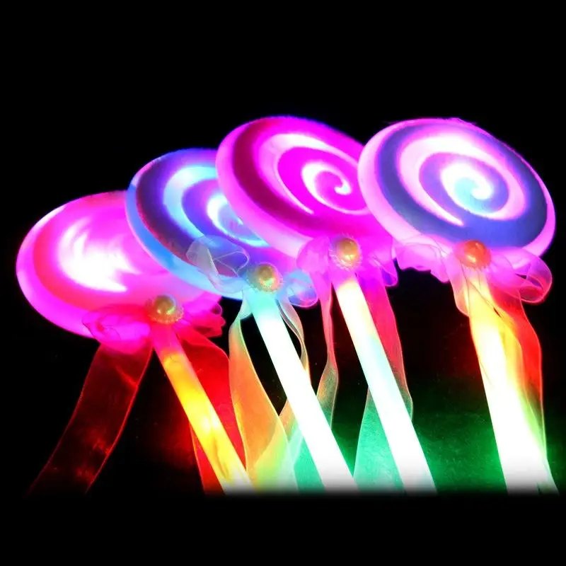 LumiParty 1 шт. светодиодные леденцы мигающие палочки для детей Детские светящиеся