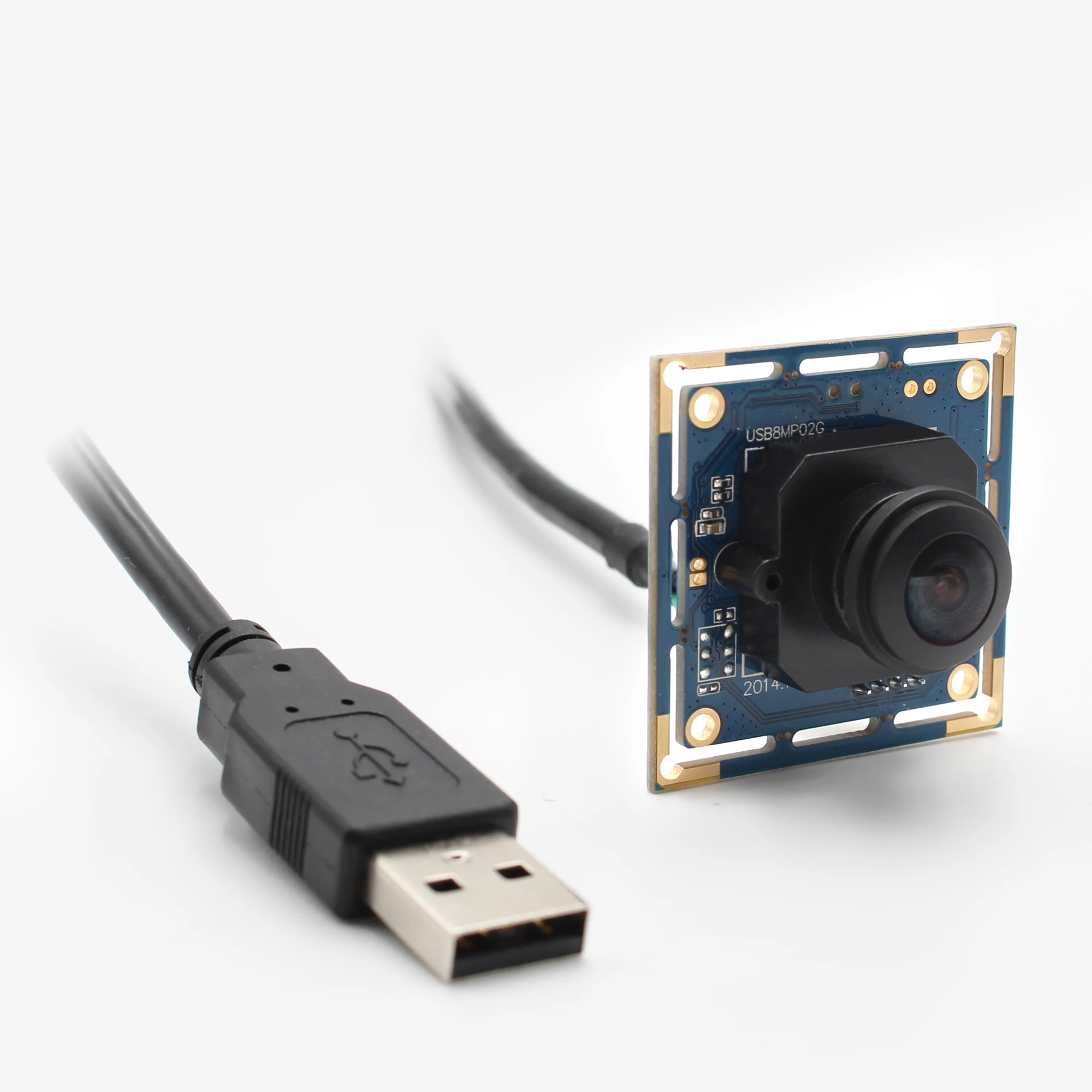 Модуль камеры видеонаблюдения 8MP USB 3264X2448 Mjpeg YuY2 180 градусов объектив рыбий глаз 1/3.2