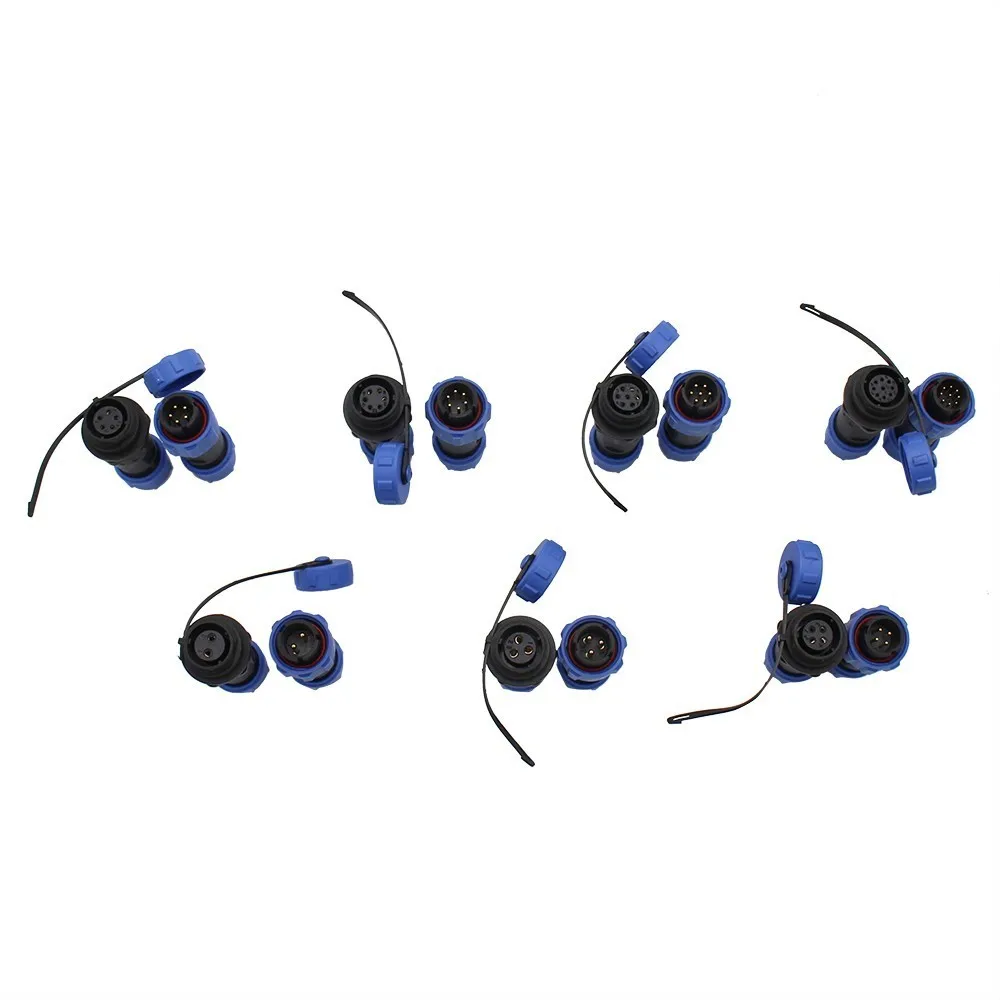 1 комплект SP13 2/3/4/5/6/7/9 Pin шасси Панель крепление Waterdichte IP68 Circulaire Мощность Industriele разъем Voedingskabel разъем