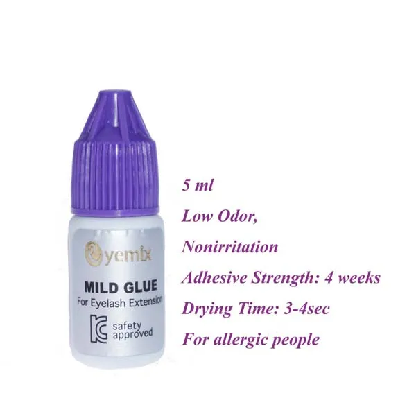 Профессиональный мягкий клей 5 мл для наращивания ресниц клей|glue for eyelashes|glue eyelashes