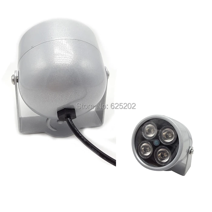 ИК подсветильник ка ночного видения с 4 светодиодами 50 м|light swith|lamp light bulblight irradiance |