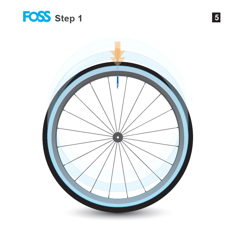 Foss MTB велосипедная внутренняя трубка ударопрочная прокол 26*1,35-1.75C Presta Schrader горный велосипед AV/FV аксессуары для шин