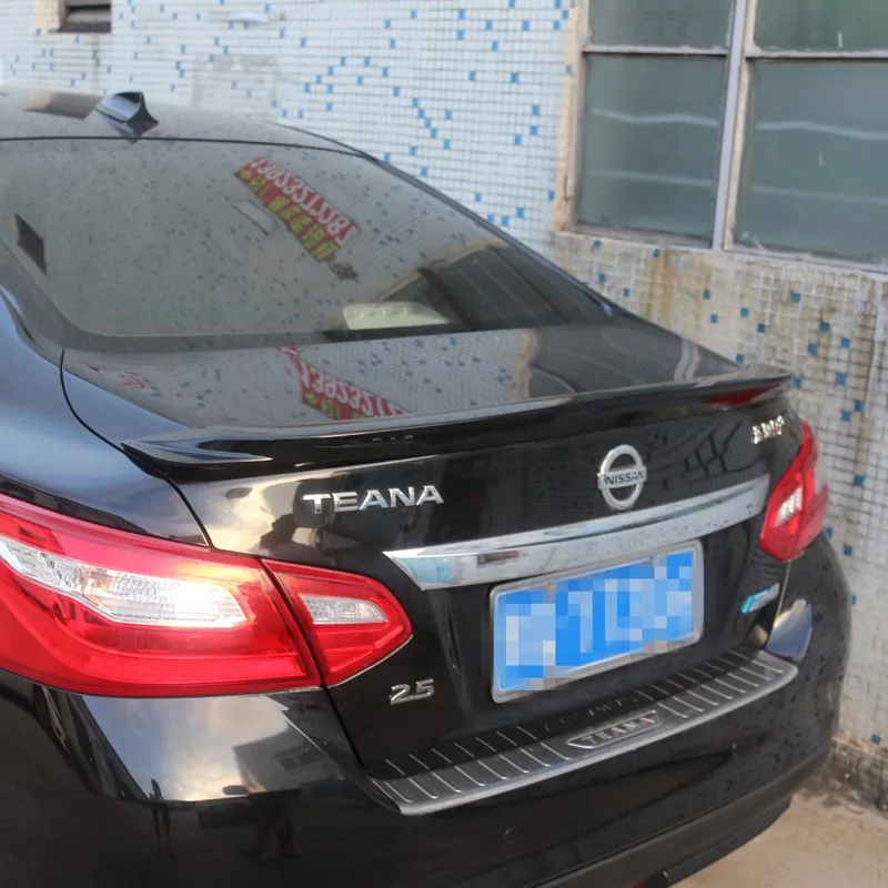 Для nissan altima/спойлер Teana ABS материал любой цвет краска спойлер Teana задний багажник крыши праймер спойлер