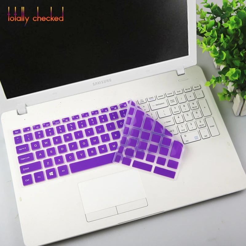 purple 15,6 дюйм чехол для клавиатуры протектор кожи для samsung Expert x30 notebook 3 300E5K/L/M 3500EL/M NP 500R5H/L/K/M NP350XAA-X02CN - Цвет: purple