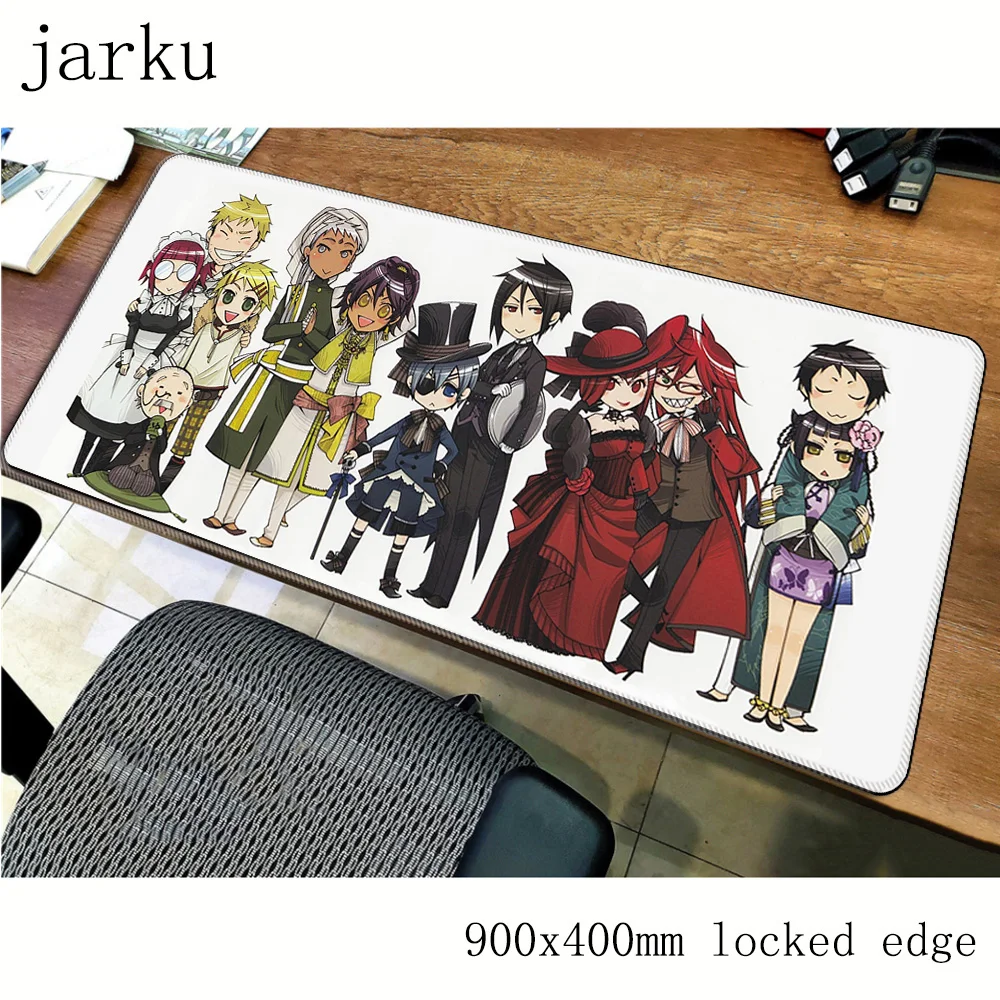 

Black Butler mouse pad gamer 900x400x2mm notbook mouse mat best seller gaming mousepad large pad mouse desk padmouse accessories