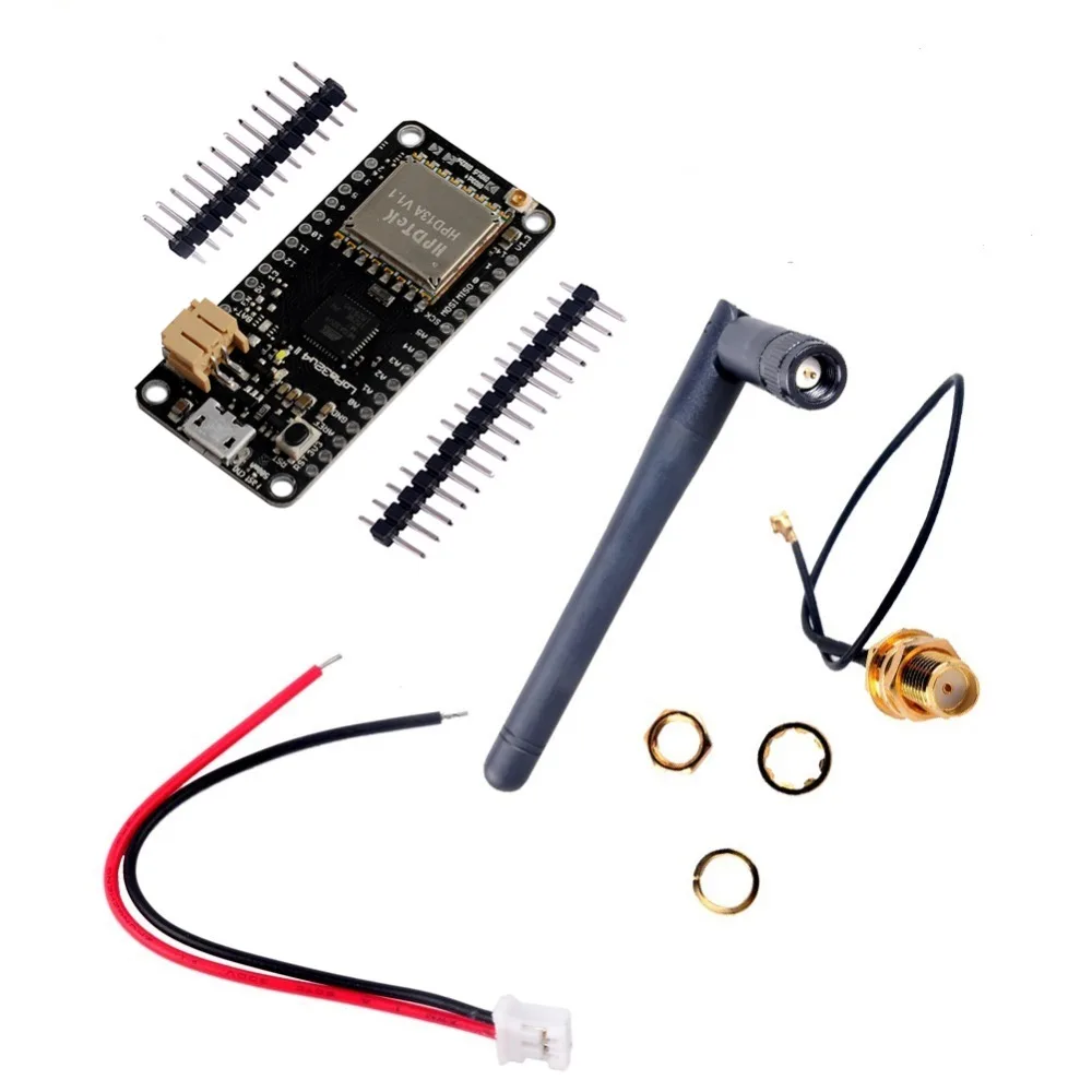 LoRa32u4 II 868 МГц 915 МГц Lora модуль макетная плата IOT, низкое потребление доска на основе LiPo Atmega328 SX1276 HPD13 антенна
