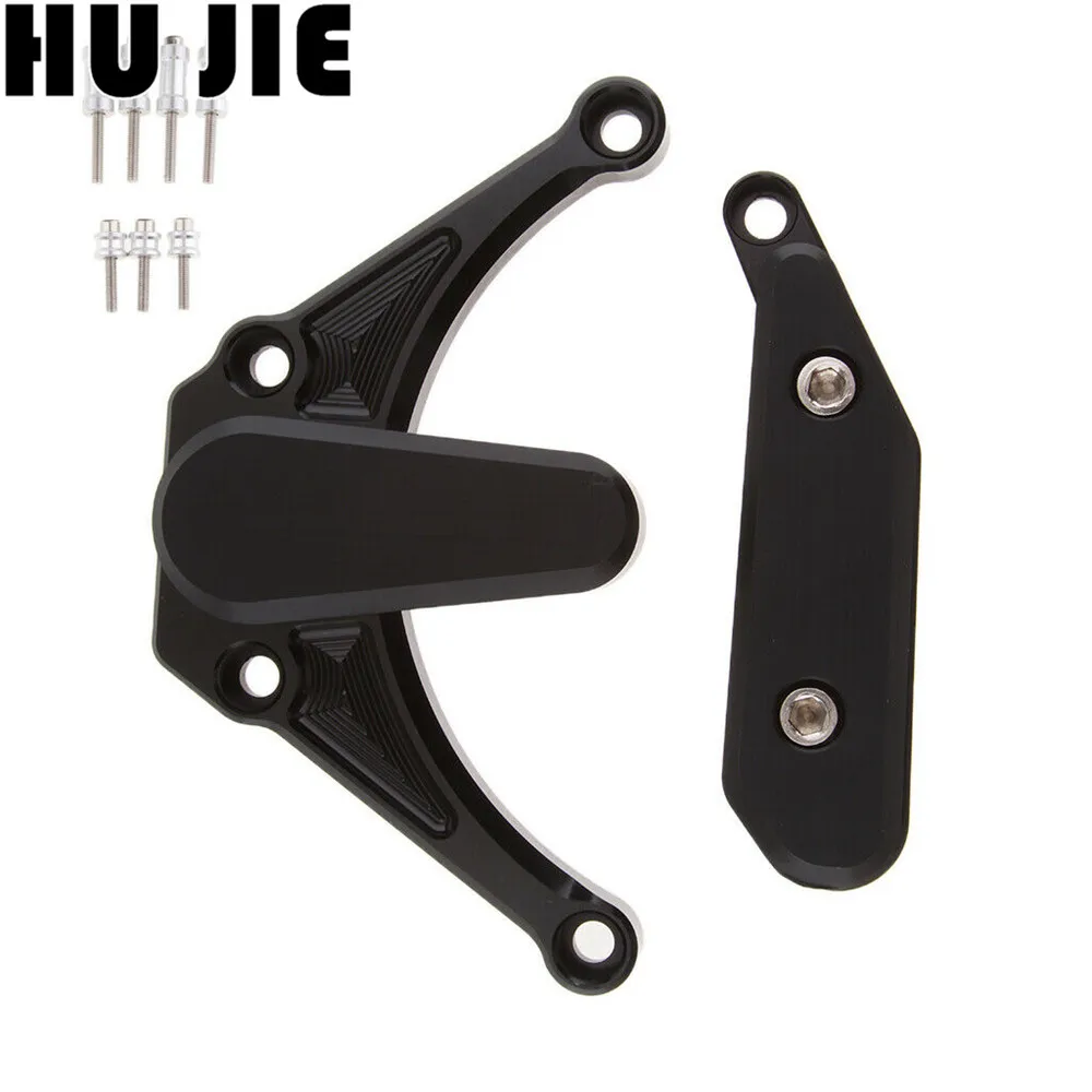 Мотоцикл CNC черный Двигатель гвардии статор крышка слайдер протектор для Yamaha YZF R1