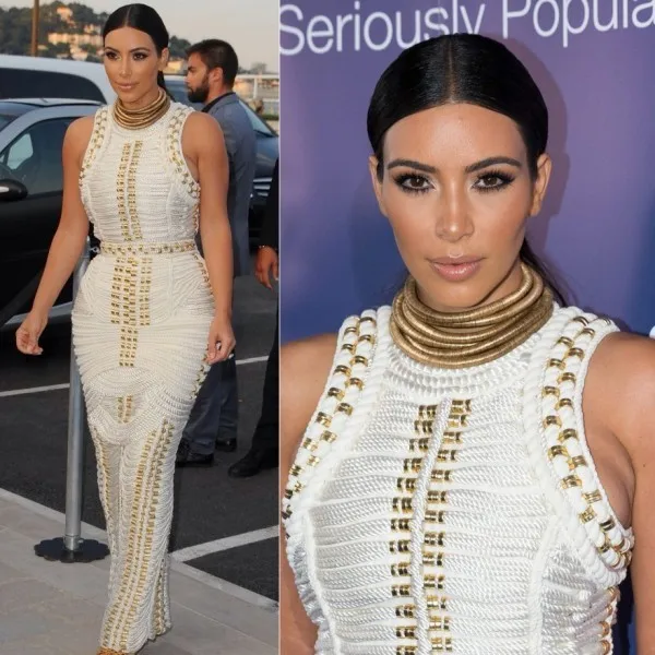 Оптовая продажа новое длинное платье Черное и белое с бисером облегающее