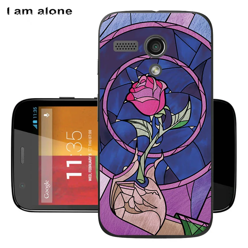 Чехлы для телефонов I am alone для Motorola Moto G XT1032, мягкий ТПУ чехол для мобильного телефона, милые сумки для Motorola Moto G