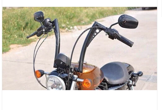 Мотоциклетный руль 7/8 дюйма 22 мм стержни для Honda Shadow Steed VLX 400 600 1100 DLX VTX1300 1800 Magna VF 250