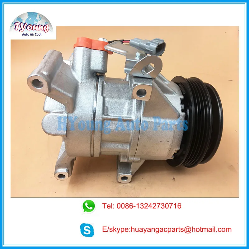 5SER09C авто ac компрессор для Toyota Corolla Axio Auris 1 5 2005 115 мм 4pk 447190 8040 88310 52551|Компрессор и