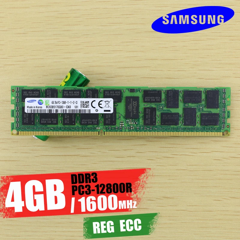 Серверная оперативная память SAMSUNG 16 ГБ 8 4 г DDR3 2RX4 PC3 10600R 12800R 14900R ECC REG 1866 МГц 1600 1333 PC RAM
