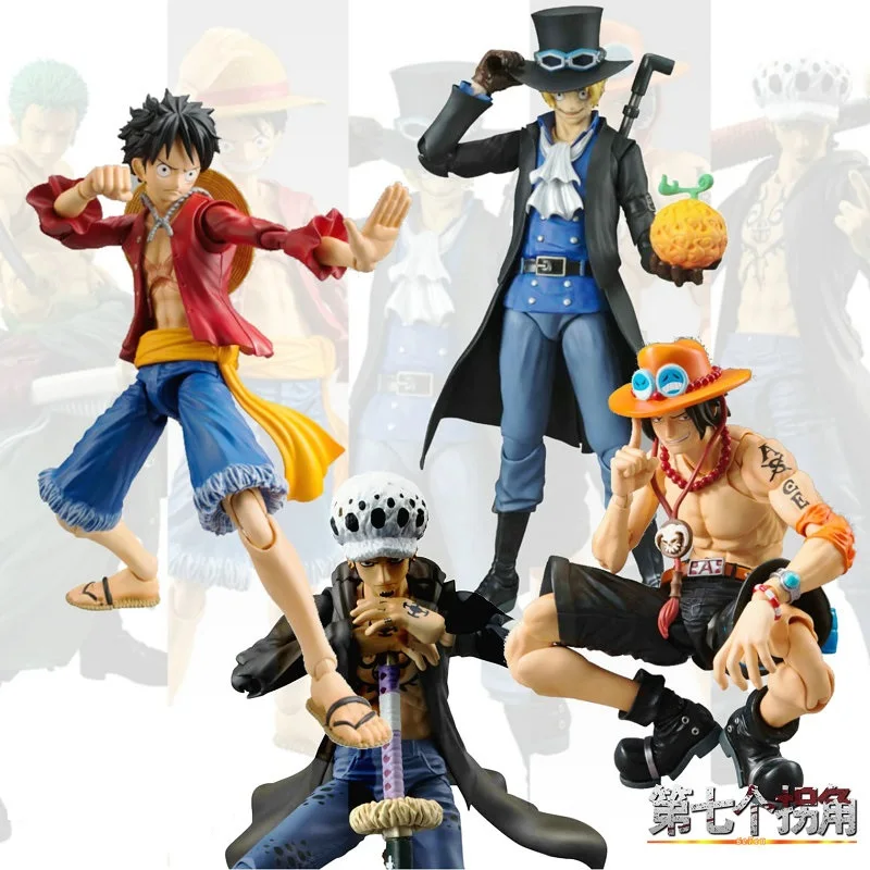 Высококачественная модель куклы Luffy Jobar Roronoa Zoro Боевая версия украшение