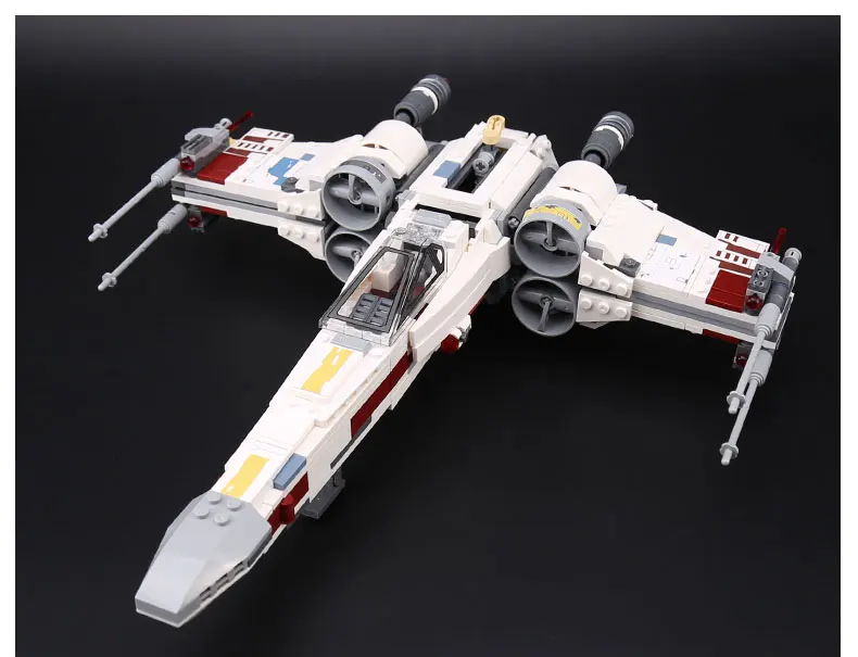 05039 Звездный План серии UCS Rebel Red Five X крыло модель космического истребителя самолет совместим с 10240 строительными кирпичами игрушки