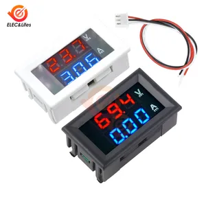 100V 10A Car DC Digital Current Voltage Meter Tester 0.56 Inch Mini Digital Voltmeter Ammeter Dual Display 10A Volt AMP meter