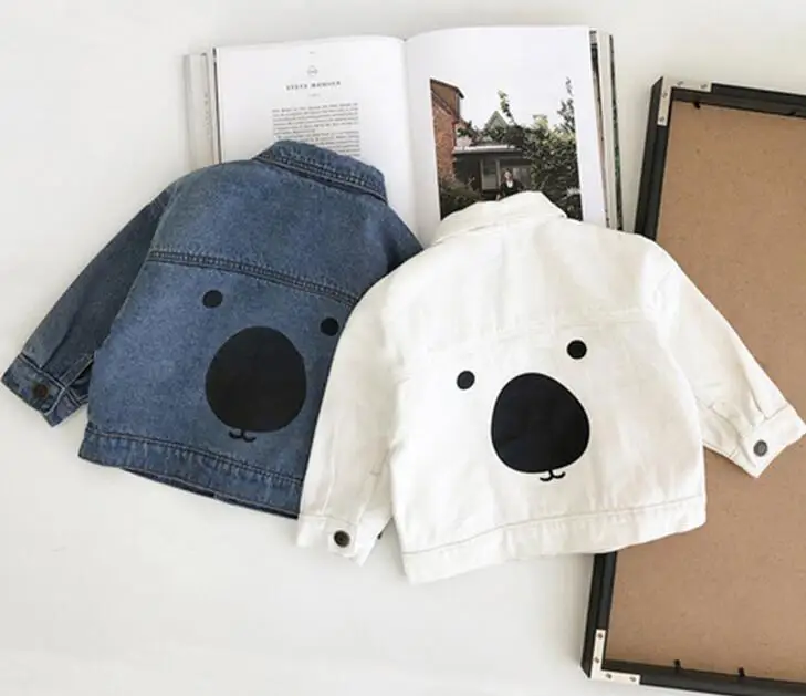 

Rlyaeiz High Quality Korean Kids Boys Girls Denim Jacket 2019 Spring Children Jeans Jackets Casual Pockets Kids Short Jacket